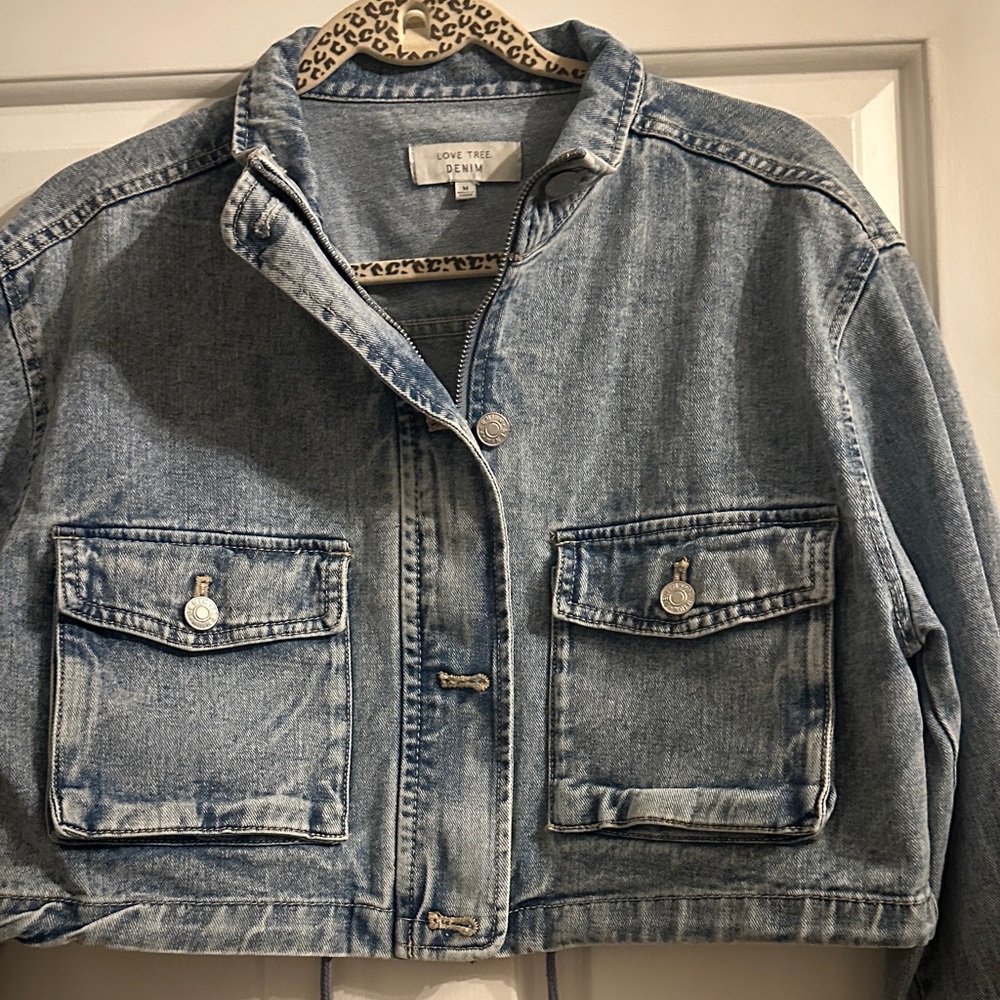Love tree denim Light Blue Denim Jacket - Picture 3 of 5